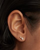 Mono orecchino PDPaola Donna THE NEW ESSENTIALS in Argento Zirconia PG01-741-U - PG01-741-U